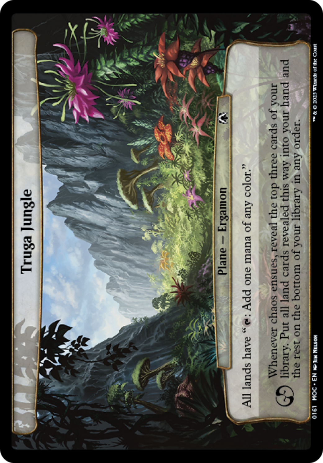 Truga Jungle [March of the Machine Commander] | Jomio and Rueliete's Cards and Comics