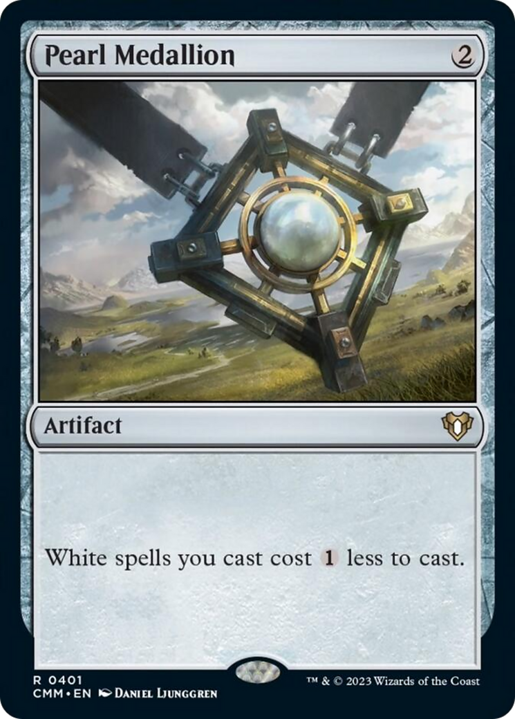 Pearl Medallion [Commander Masters] | Jomio and Rueliete's Cards and Comics