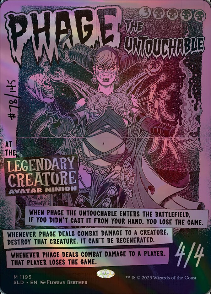 Phage the Untouchable [Secret Lair Drop Series] | Jomio and Rueliete's Cards and Comics