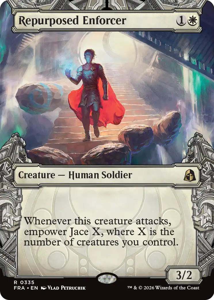 Repurposed Enforcer (Showcase) [Reality Fracture] | Jomio and Rueliete's Cards and Comics