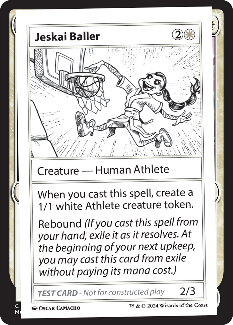 Jeskai Baller [Mystery Booster 2 Playtest Cards] | Jomio and Rueliete's Cards and Comics