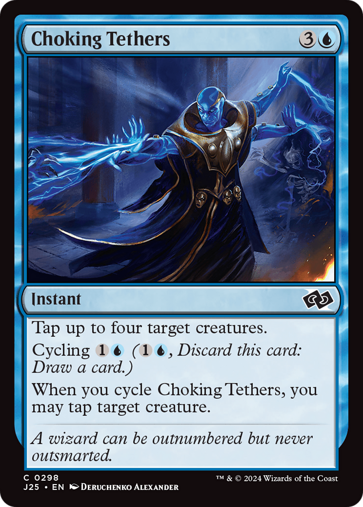 Choking Tethers [Foundations Jumpstart] | Jomio and Rueliete's Cards and Comics