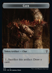 Shapeshifter (022) // Clue Double-Sided Token [Commander Legends: Battle for Baldur's Gate Tokens] | Jomio and Rueliete's Cards and Comics