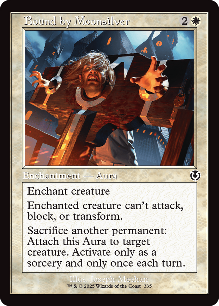 Bound by Moonsilver (Retro Frame) [Innistrad Remastered] | Jomio and Rueliete's Cards and Comics