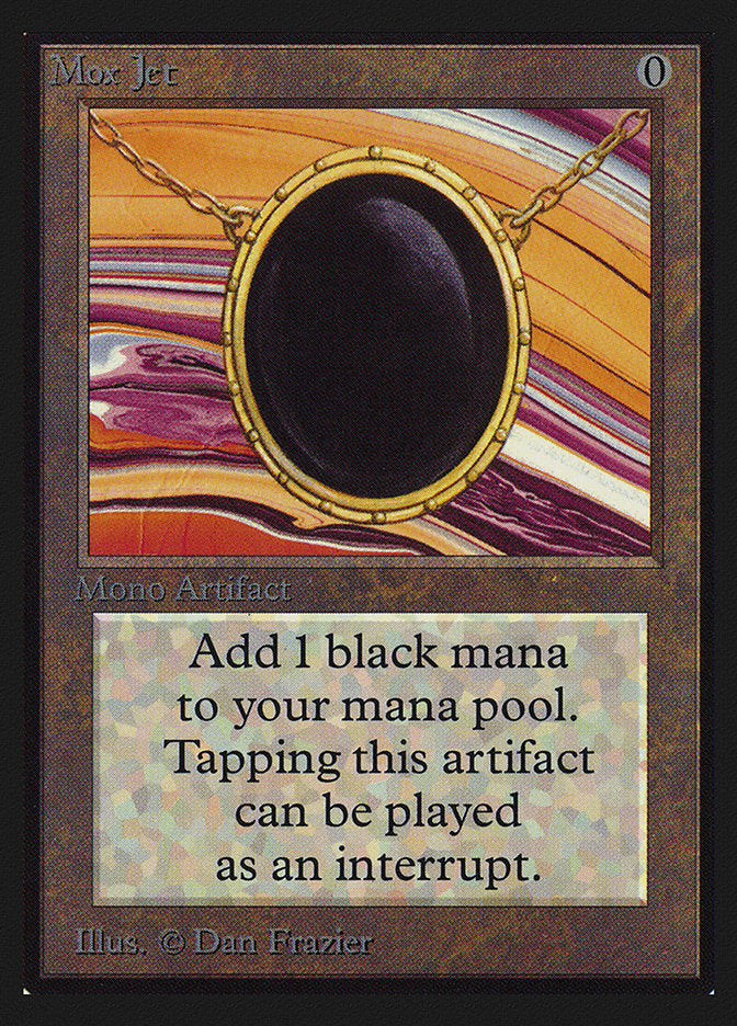 Mox Jet (Black Stone) [International Collectors' Edition] | Jomio and Rueliete's Cards and Comics