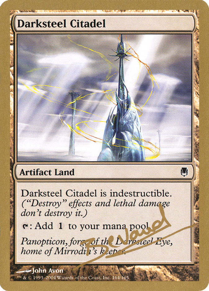 Darksteel Citadel (Manuel Bevand) [World Championship Decks 2004] | Jomio and Rueliete's Cards and Comics