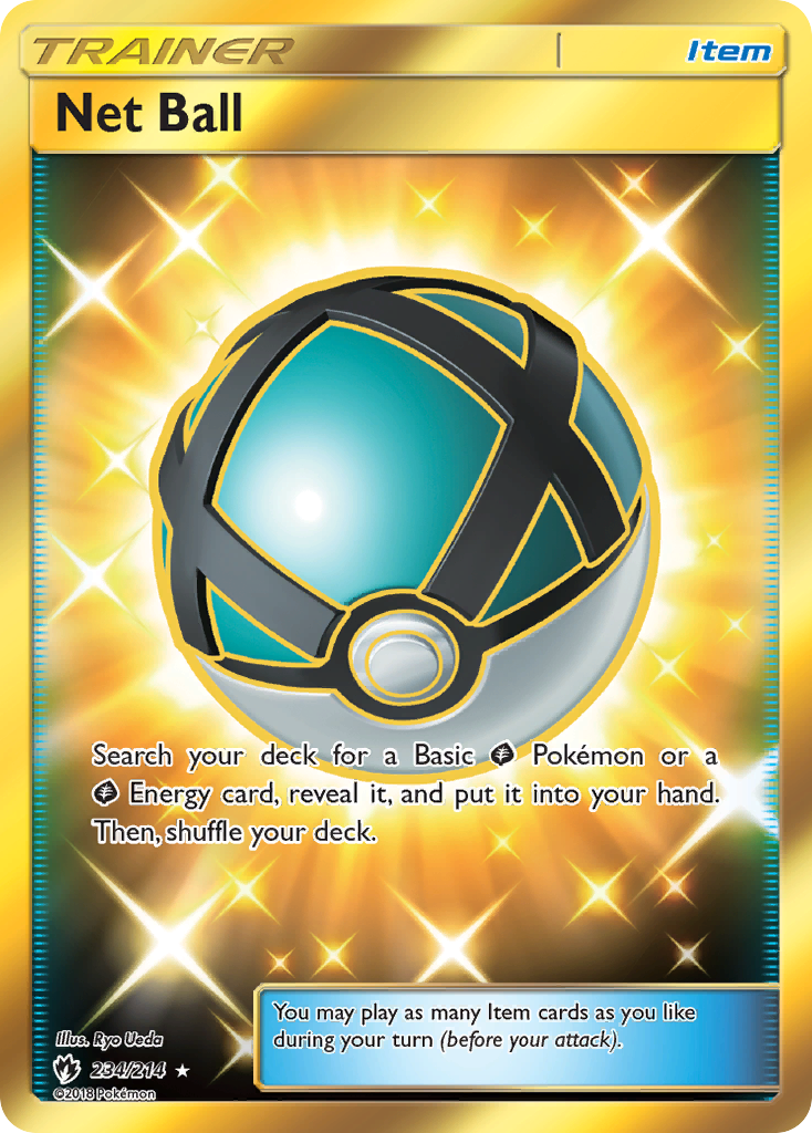 Net Ball (234/214) [Sun & Moon: Lost Thunder] | Jomio and Rueliete's Cards and Comics