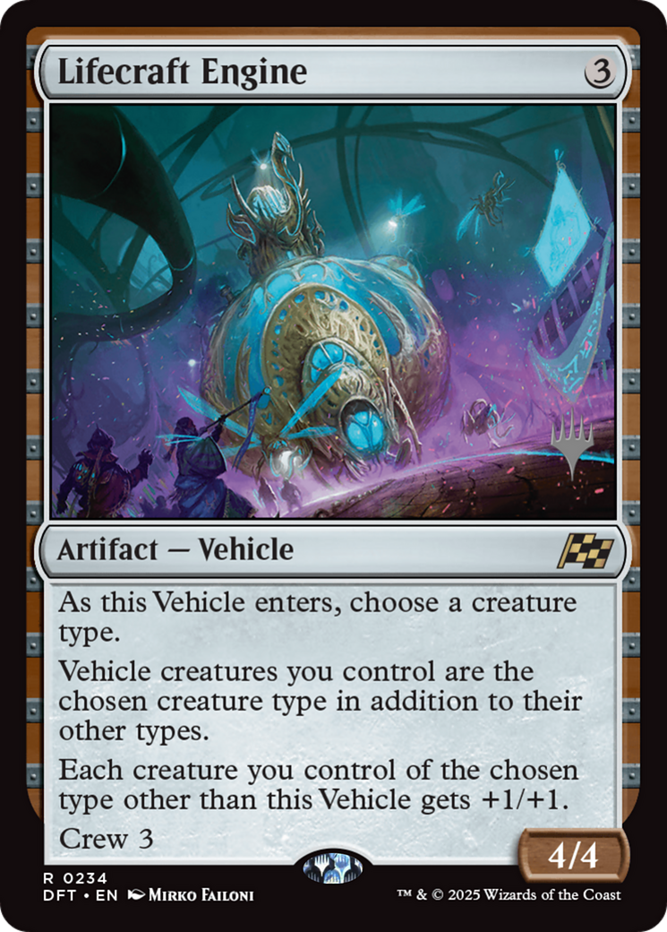 Lifecraft Engine (Promo Pack) [Aetherdrift Promos] | Jomio and Rueliete's Cards and Comics