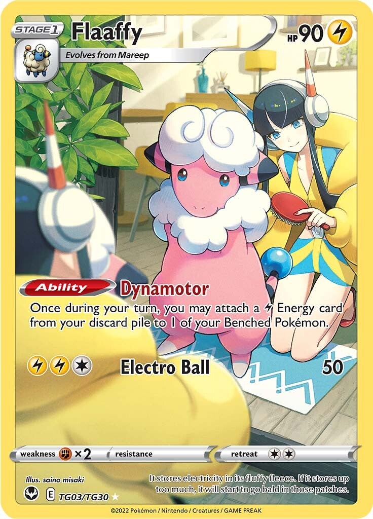 Flaaffy (TG03/TG30) [Sword & Shield: Silver Tempest] | Jomio and Rueliete's Cards and Comics