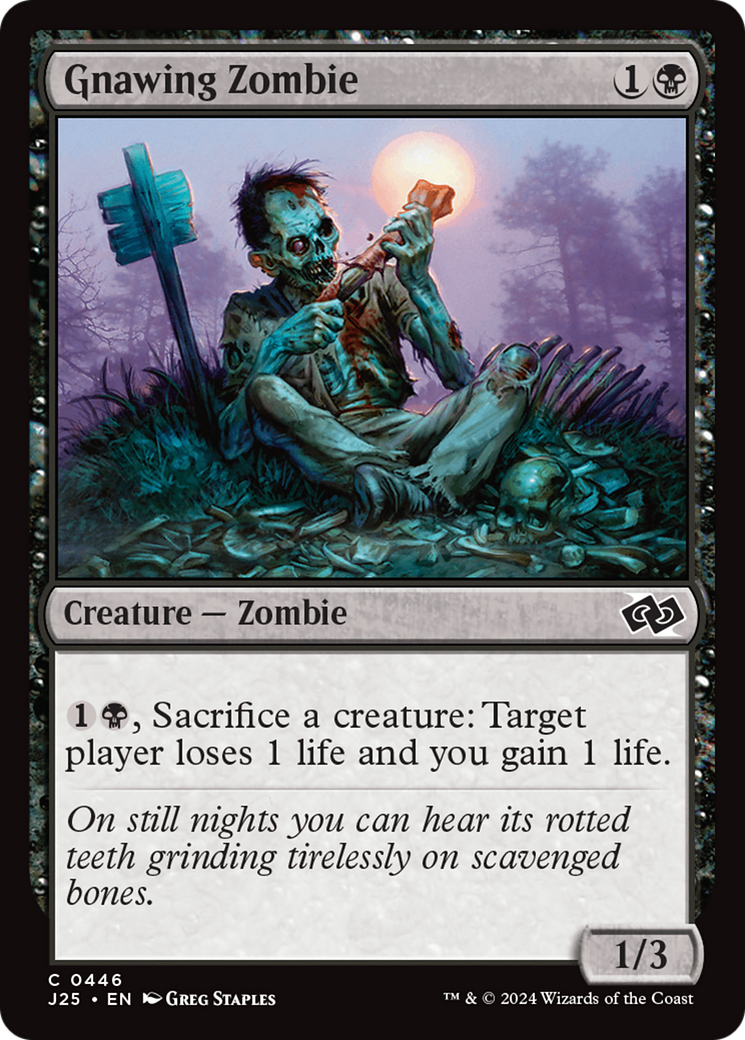 Gnawing Zombie [Foundations Jumpstart] | Jomio and Rueliete's Cards and Comics