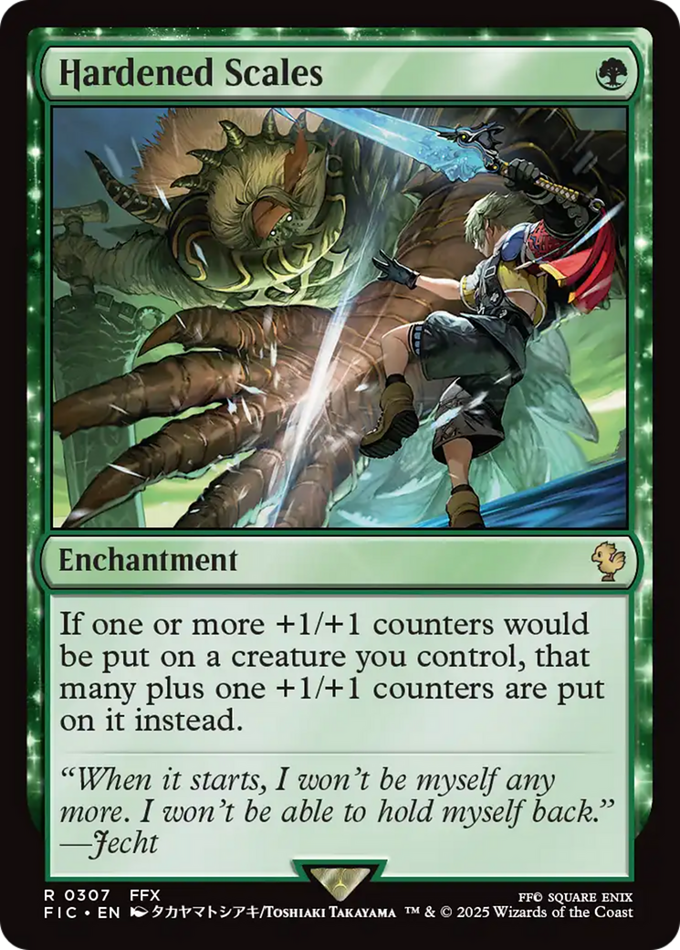 Hardened Scales [FINAL FANTASY Commander] | Jomio and Rueliete's Cards and Comics