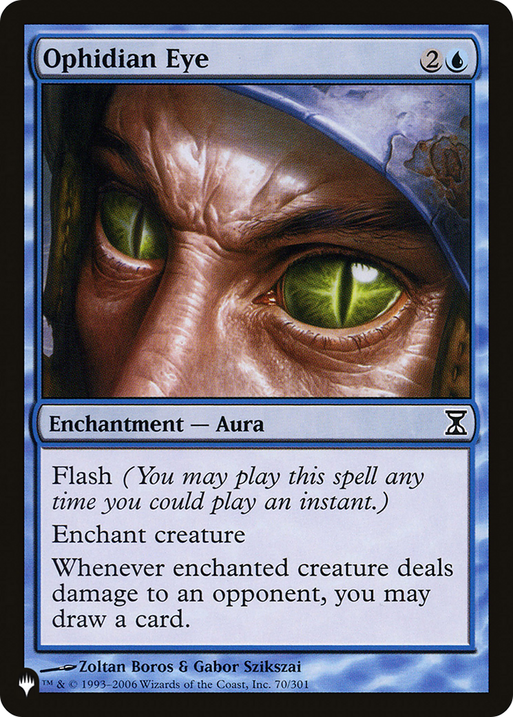 Ophidian Eye [The List] | Jomio and Rueliete's Cards and Comics