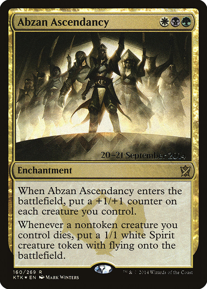 Abzan Ascendancy [Khans of Tarkir Prerelease Promos] | Jomio and Rueliete's Cards and Comics