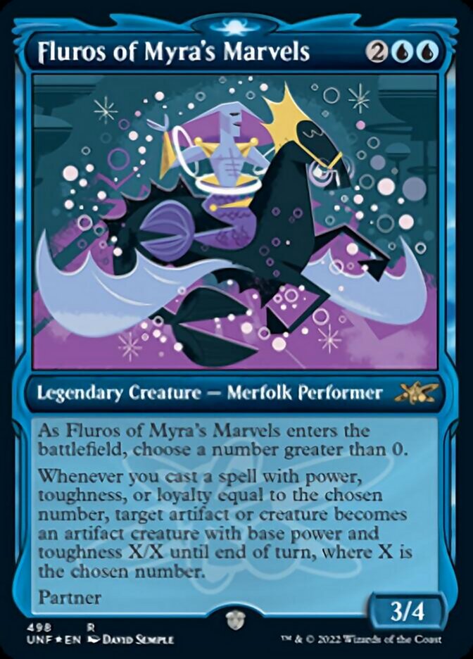 Fluros of Myra's Marvels (Showcase) (Galaxy Foil) [Unfinity] | Jomio and Rueliete's Cards and Comics