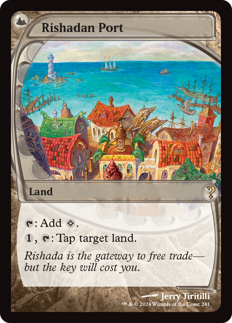 Rishadan Port (Future Sight) [Mystery Booster 2] | Jomio and Rueliete's Cards and Comics