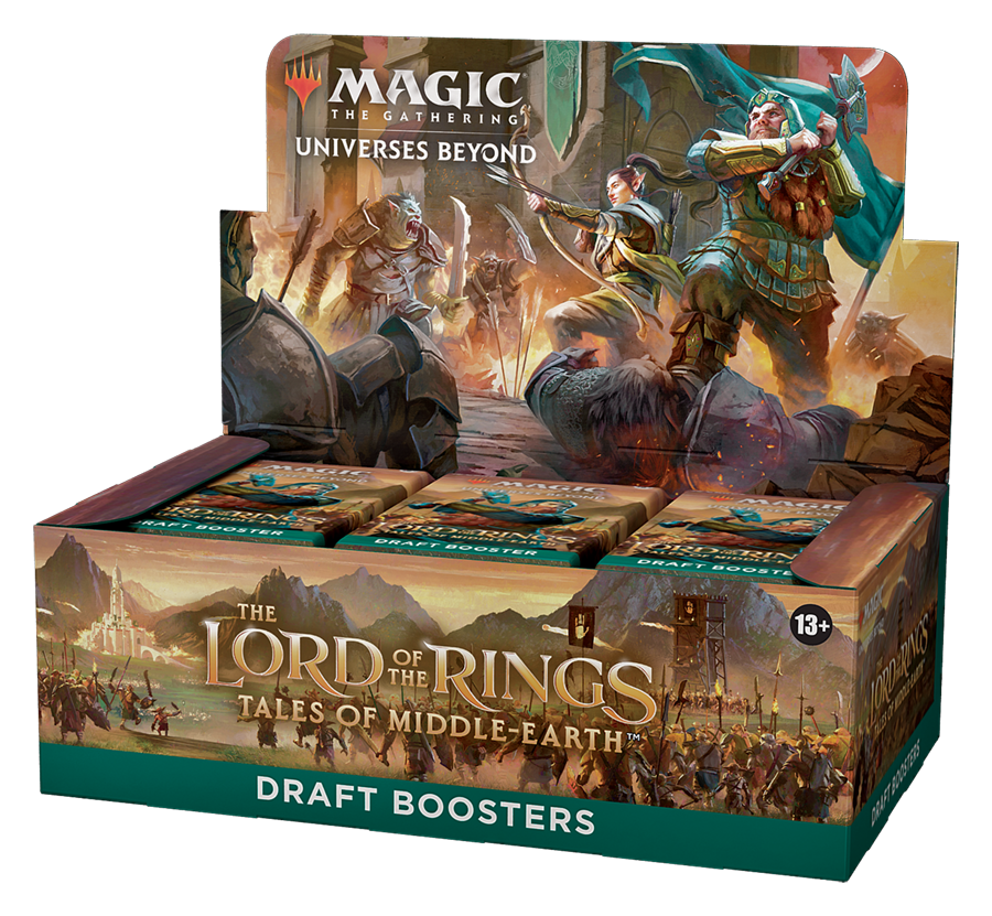 The Lord of the Rings: Tales of Middle-earth - Draft Booster Box | Jomio and Rueliete's Cards and Comics