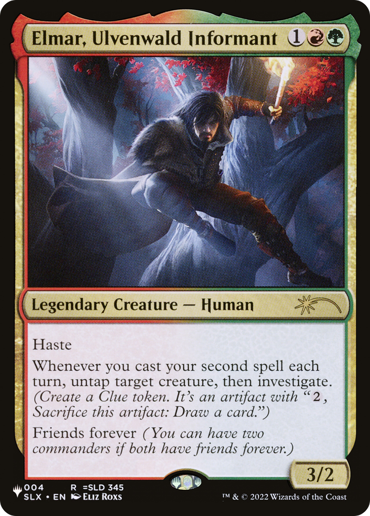 Elmar, Ulvenwald Informant [The List] | Jomio and Rueliete's Cards and Comics