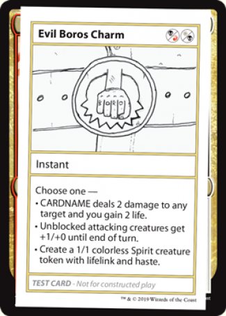 Evil Boros Charm (2021 Edition) [Mystery Booster Playtest Cards] | Jomio and Rueliete's Cards and Comics