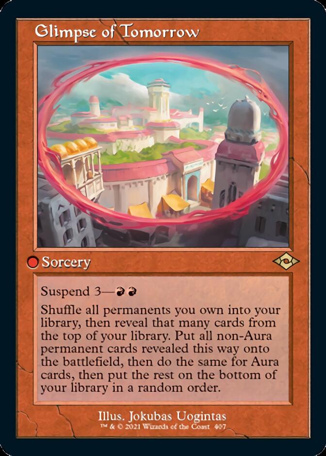 Glimpse of Tomorrow (Retro) [Modern Horizons 2] | Jomio and Rueliete's Cards and Comics