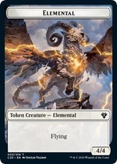 Elemental (003) // Soldier Double-Sided Token [Commander 2020 Tokens] | Jomio and Rueliete's Cards and Comics