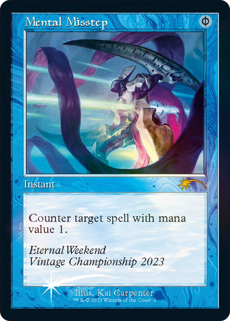 Mental Misstep (Eternal Weekend 2023 Promo) [Eternal Weekend] | Jomio and Rueliete's Cards and Comics