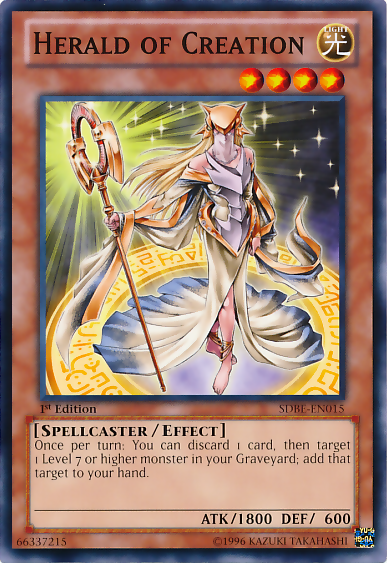 Herald of Creation [SDBE-EN015] Common | Jomio and Rueliete's Cards and Comics