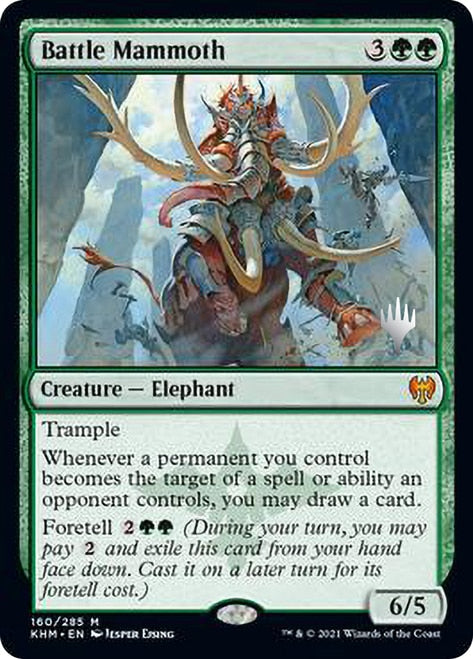 Battle Mammoth (Promo Pack) [Kaldheim Promos] | Jomio and Rueliete's Cards and Comics