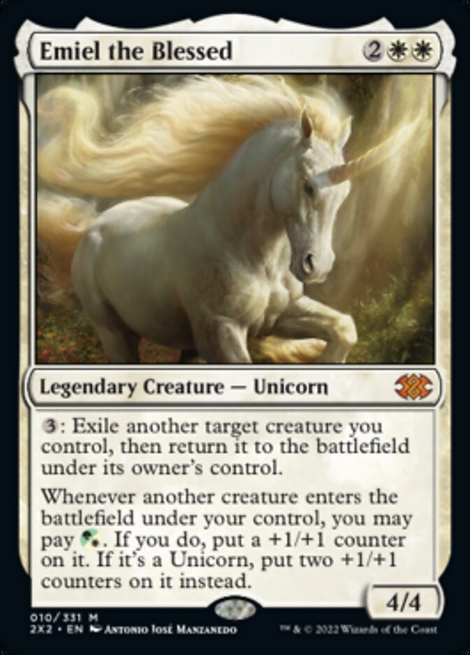 Emiel the Blessed [Double Masters 2022] | Jomio and Rueliete's Cards and Comics