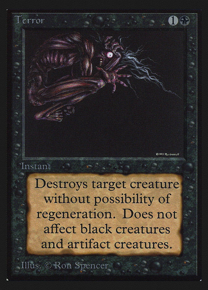 Terror [International Collectors' Edition] | Jomio and Rueliete's Cards and Comics