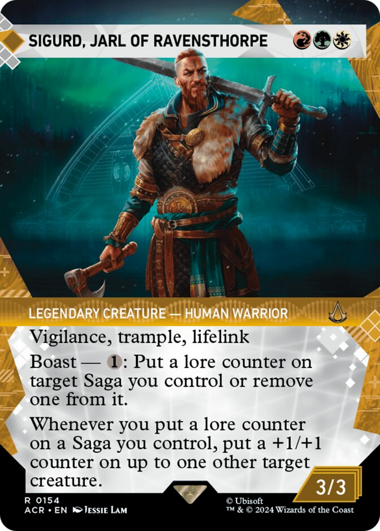 Sigurd, Jarl of Ravensthorpe (Showcase) [Assassin's Creed] | Jomio and Rueliete's Cards and Comics