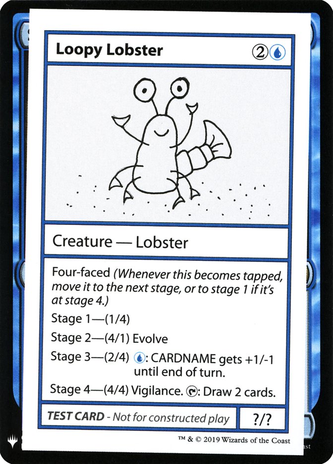 Loopy Lobster [Mystery Booster Playtest Cards] | Jomio and Rueliete's Cards and Comics