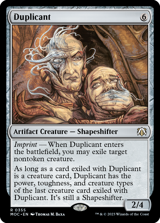 Duplicant [March of the Machine Commander] | Jomio and Rueliete's Cards and Comics