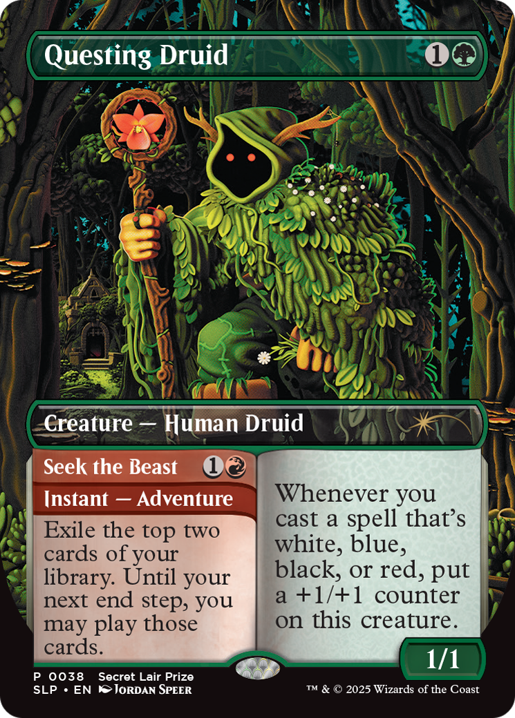Questing Druid [Secret Lair Showdown] | Jomio and Rueliete's Cards and Comics