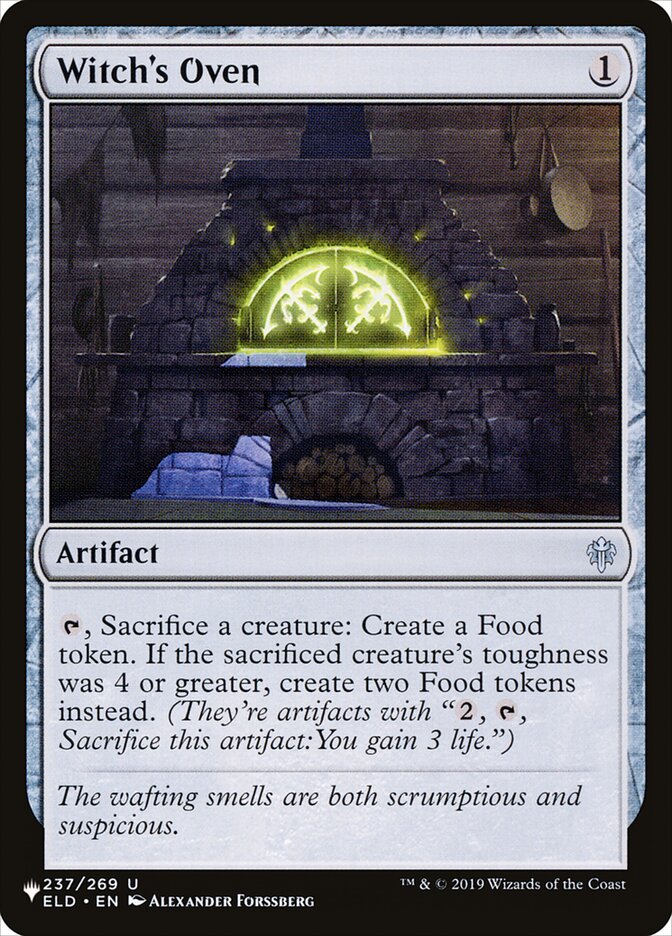 Witch's Oven [The List] | Jomio and Rueliete's Cards and Comics