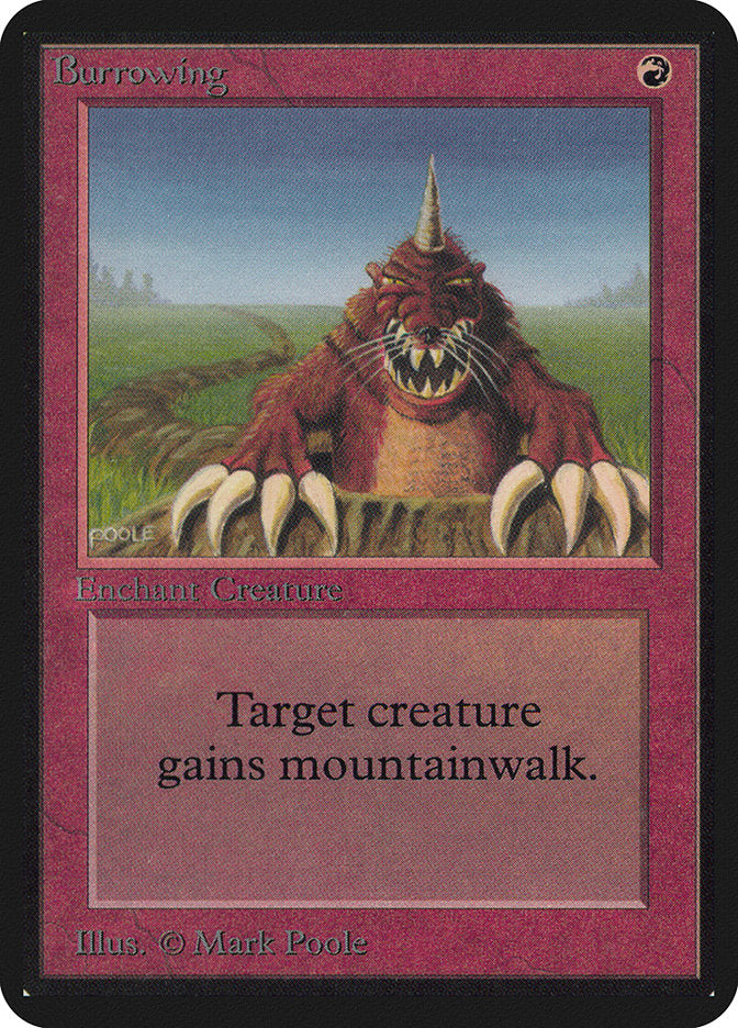 Burrowing [Alpha Edition] | Jomio and Rueliete's Cards and Comics