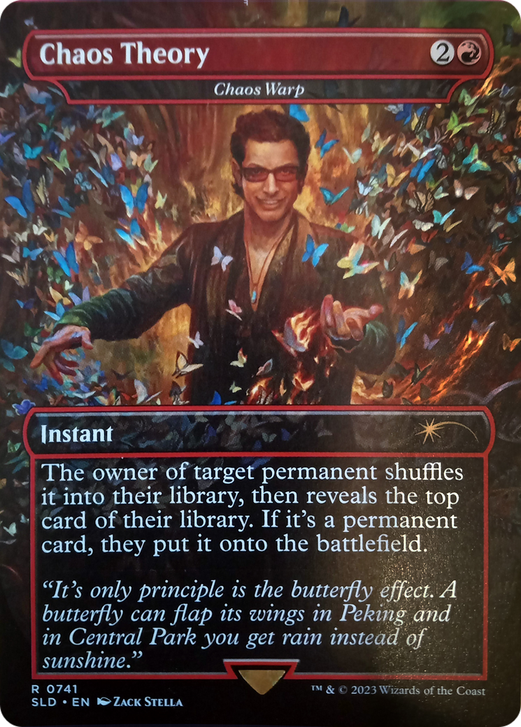 Chaos Theory - Chaos Warp [Secret Lair Drop Series] | Jomio and Rueliete's Cards and Comics
