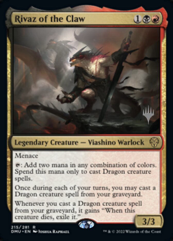 Rivaz of the Claw (Promo Pack) [Dominaria United Promos] | Jomio and Rueliete's Cards and Comics
