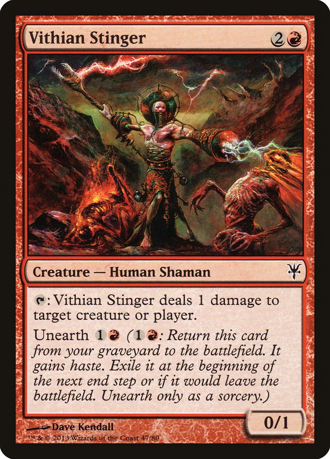 Vithian Stinger [Duel Decks: Sorin vs. Tibalt] | Jomio and Rueliete's Cards and Comics