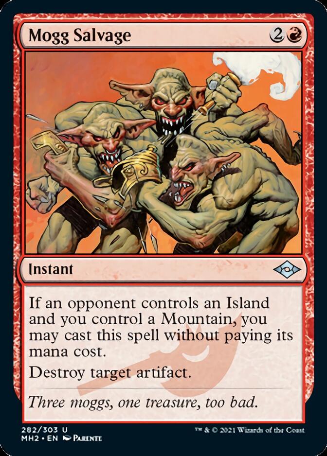 Mogg Salvage (Foil Etched) [Modern Horizons 2] | Jomio and Rueliete's Cards and Comics
