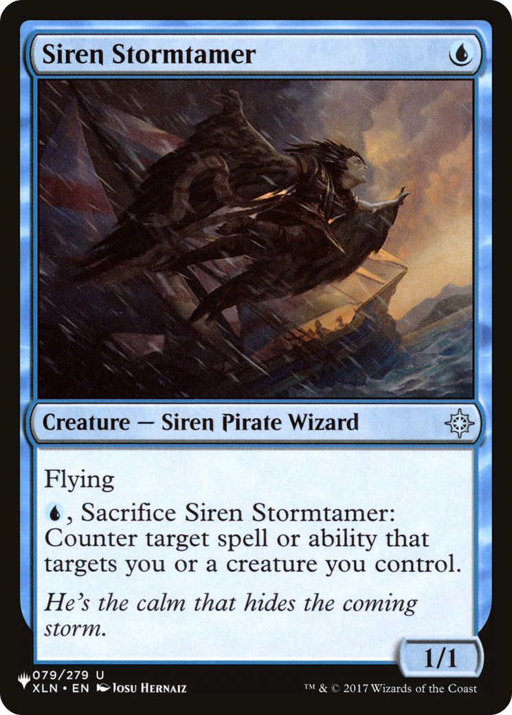 Siren Stormtamer [The List] | Jomio and Rueliete's Cards and Comics