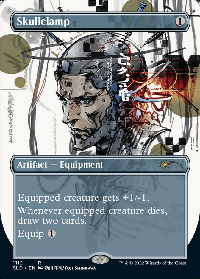 Skullclamp (Borderless) [Secret Lair Drop Series] | Jomio and Rueliete's Cards and Comics