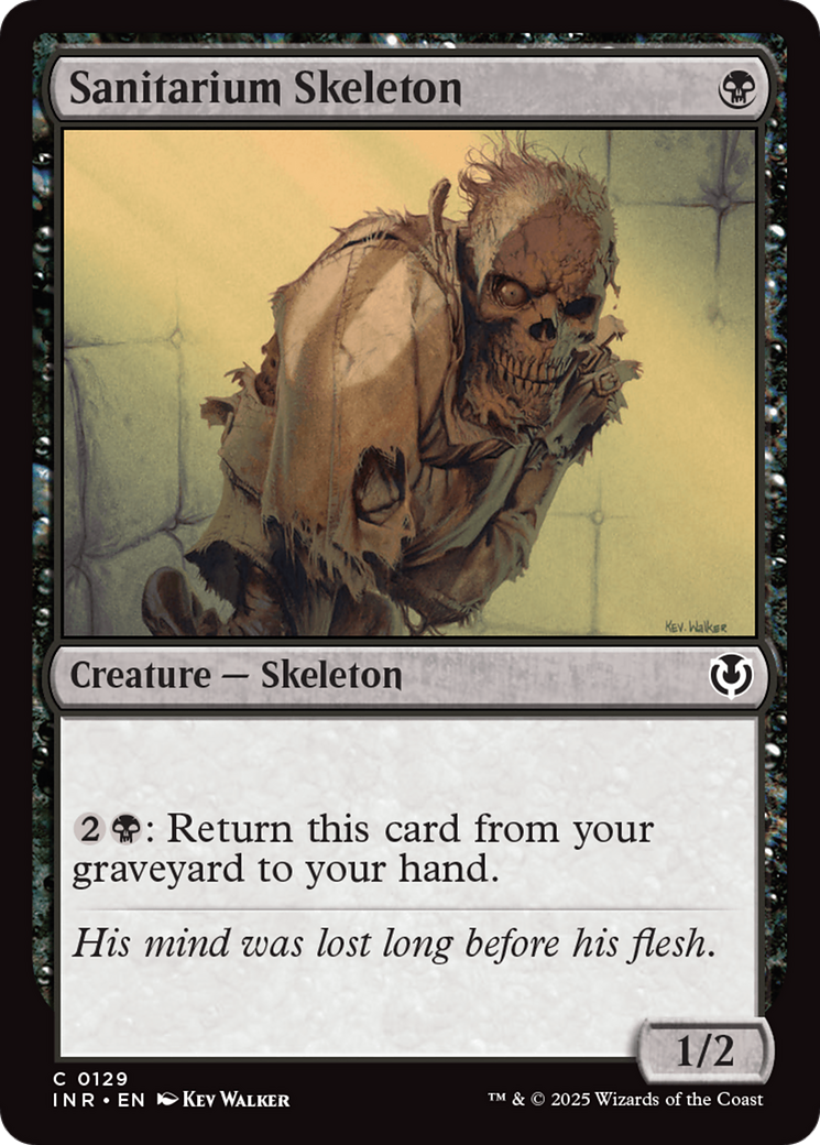 Sanitarium Skeleton [Innistrad Remastered] | Jomio and Rueliete's Cards and Comics