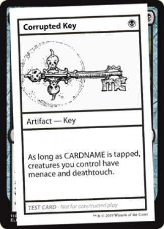 Corrupted Key (2021 Edition) [Mystery Booster Playtest Cards] | Jomio and Rueliete's Cards and Comics