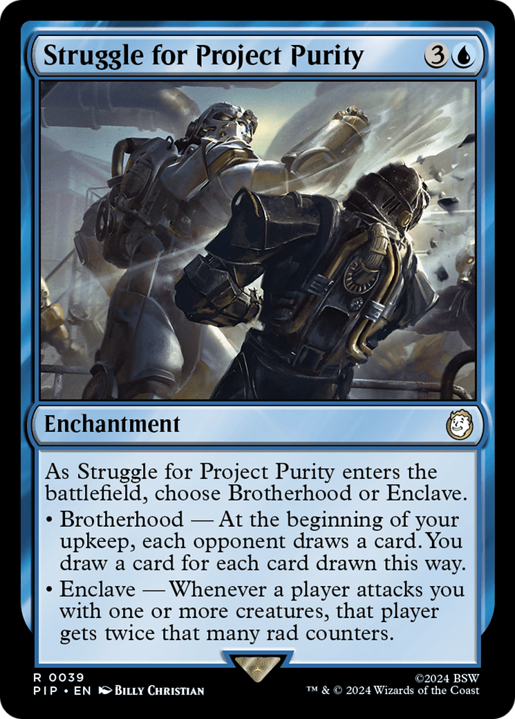 Struggle for Project Purity [Fallout] | Jomio and Rueliete's Cards and Comics