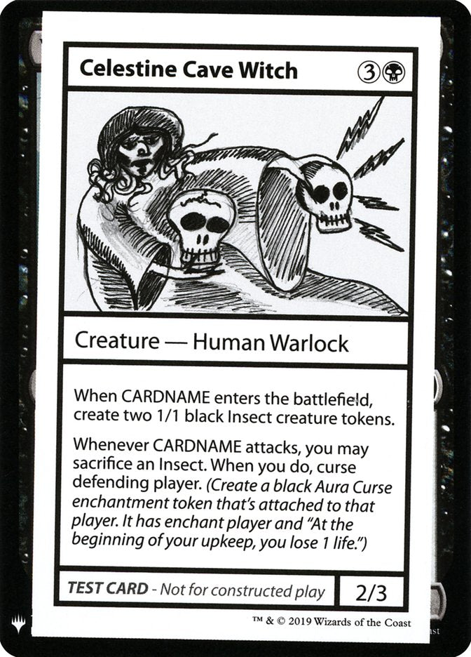 Celestine Cave Witch [Mystery Booster Playtest Cards] | Jomio and Rueliete's Cards and Comics