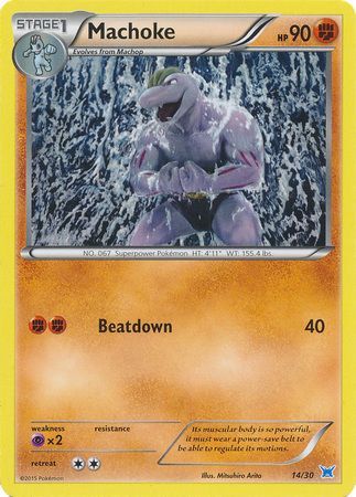 Machoke (14/30) [XY: Trainer Kit 2 - Latios] | Jomio and Rueliete's Cards and Comics