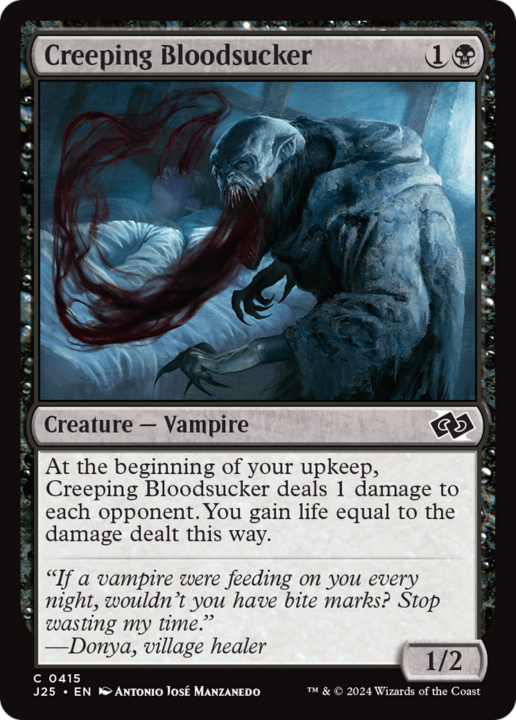 Creeping Bloodsucker [Foundations Jumpstart] | Jomio and Rueliete's Cards and Comics