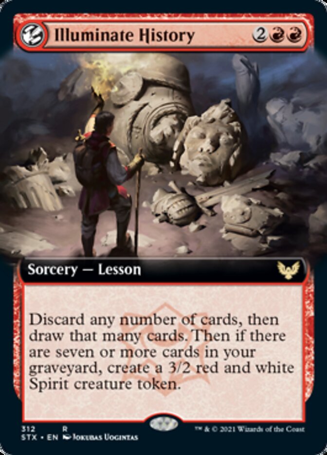 Illuminate History (Extended Art) [Strixhaven: School of Mages] | Jomio and Rueliete's Cards and Comics