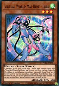 Virtual World Mai-Hime - Lulu [PHRA-EN010] Ultra Rare | Jomio and Rueliete's Cards and Comics