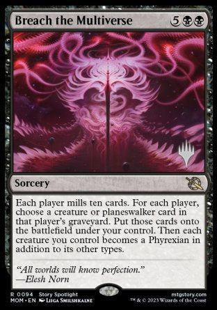 Breach the Multiverse (Promo Pack) [March of the Machine Promos] | Jomio and Rueliete's Cards and Comics